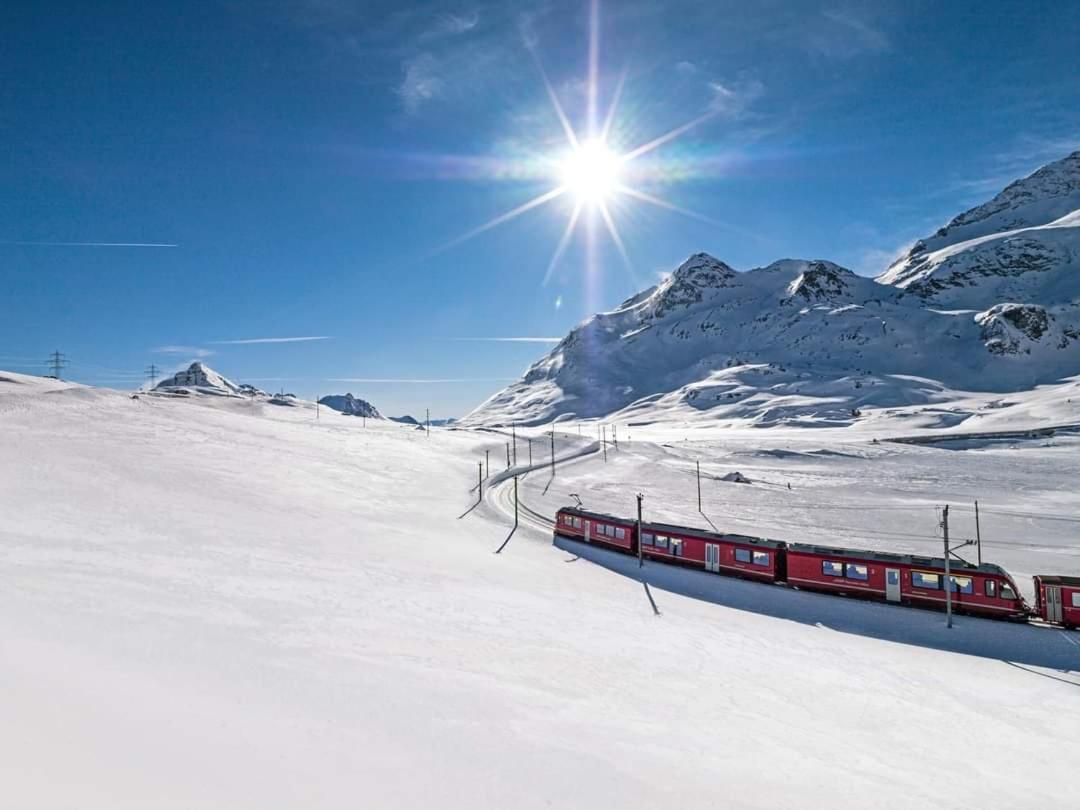 Apartamento Residenza 39 - 900 M To Bernina Express Tirano Habitación foto